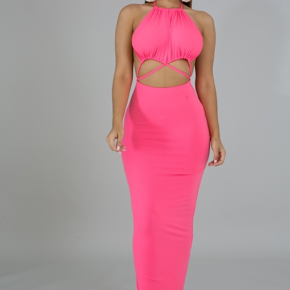 Dresses & Skirts - Sexy Chic Pink Dress